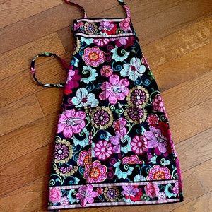 Vera Bradley pink paisley apron